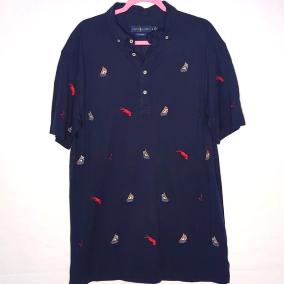 Polo by Ralph Lauren Navy Polo Size XL TG - Picture 1 of 4